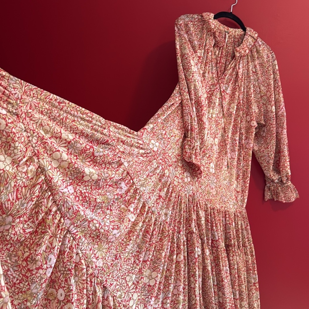 Free People Feeling Groovy Long Sleeve Maxi Dress
